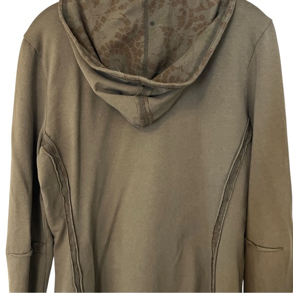 Vintage City Lights Olive Green Hooded Jacket Snap Front pockets Medium
Y2K - Picture 7 of 14